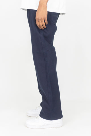 641 Relaxed Fit Raw Denim Jeans - Raw Navy