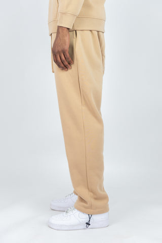 Solid Sweatpants - Beige