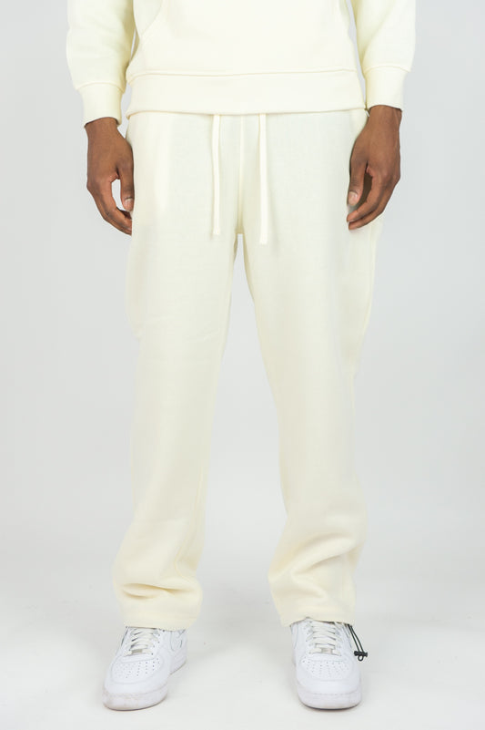 400E Solid Sweatpants - Cream