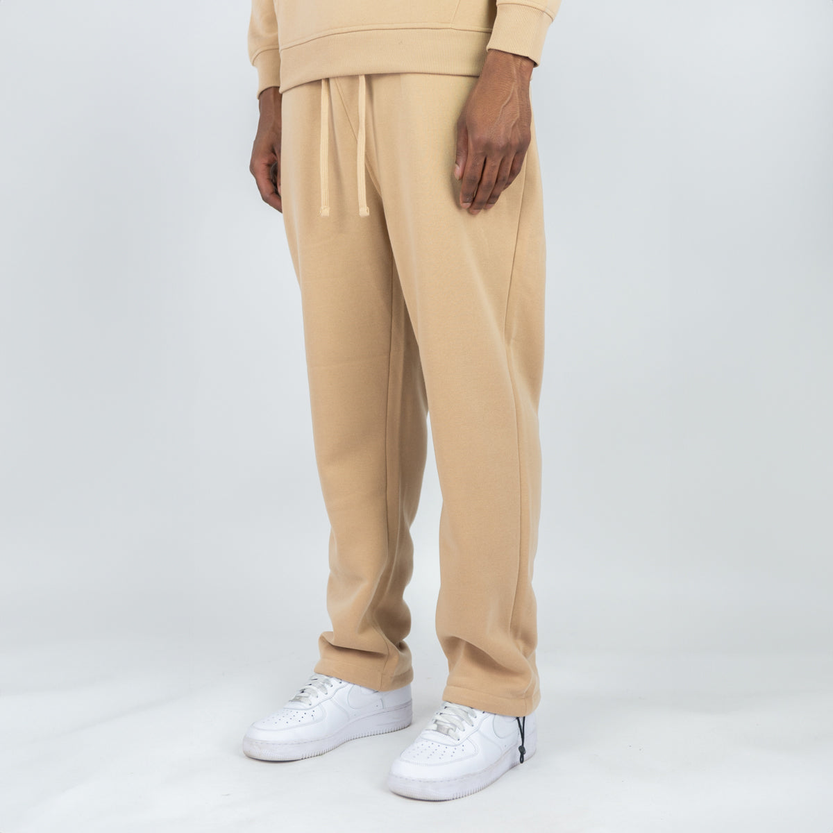 Solid Sweatpants - Beige