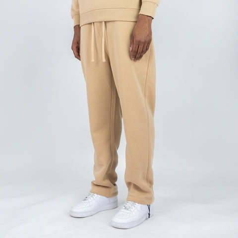 Solid Sweatpants - Beige