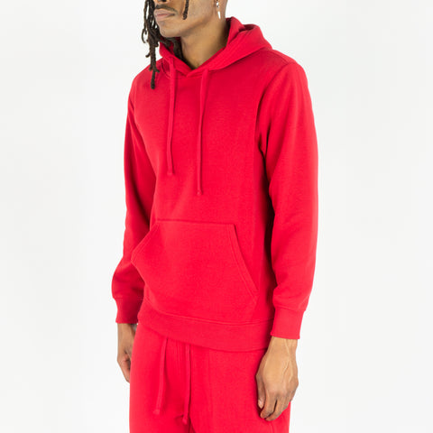 Solid Hoodie - Red