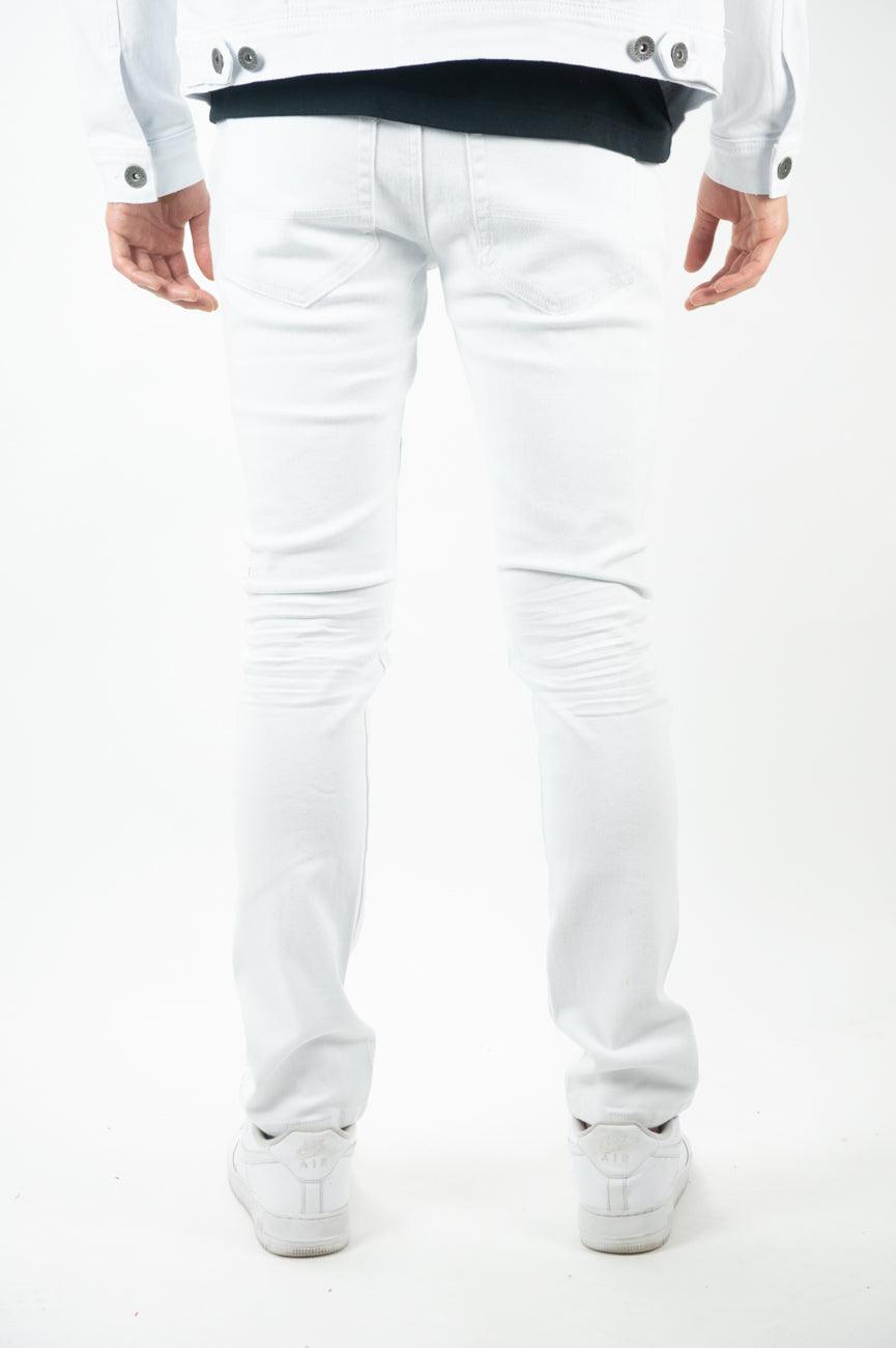 Color Twill Pants - White - Rebel Minds