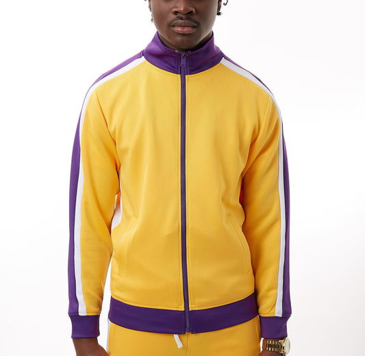 Shane Track Jacket - Gold - Rebel Minds