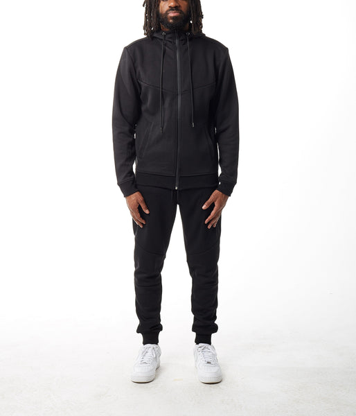 New 2023 Tech Black Tech Fleece Hoodie Full Zip Tracksuit Set For Men  Designer Jackets In Space Cotton From Xian698889, $14.79